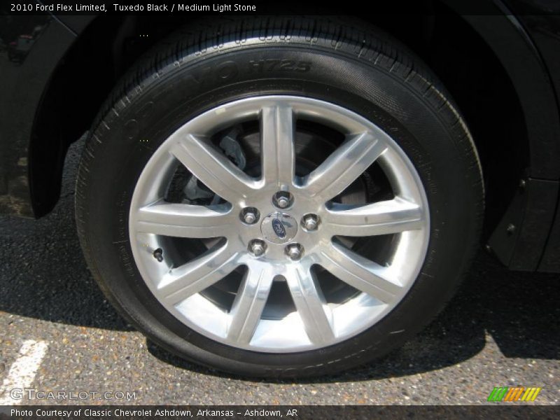 Tuxedo Black / Medium Light Stone 2010 Ford Flex Limited