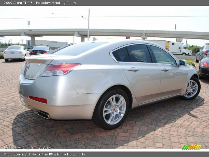 Palladium Metallic / Ebony 2009 Acura TL 3.5