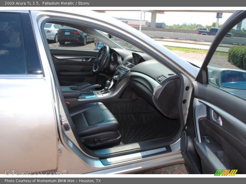 Palladium Metallic / Ebony 2009 Acura TL 3.5