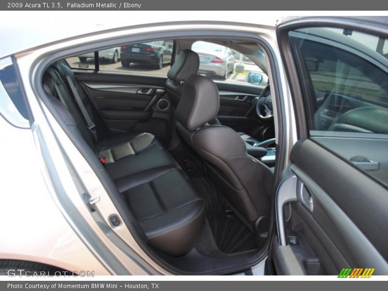 Palladium Metallic / Ebony 2009 Acura TL 3.5
