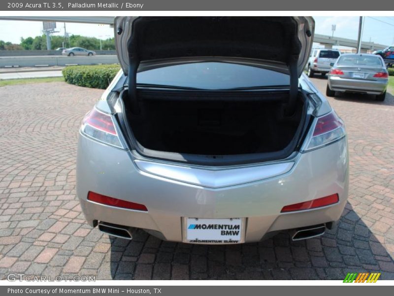 Palladium Metallic / Ebony 2009 Acura TL 3.5