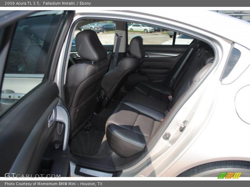 Palladium Metallic / Ebony 2009 Acura TL 3.5