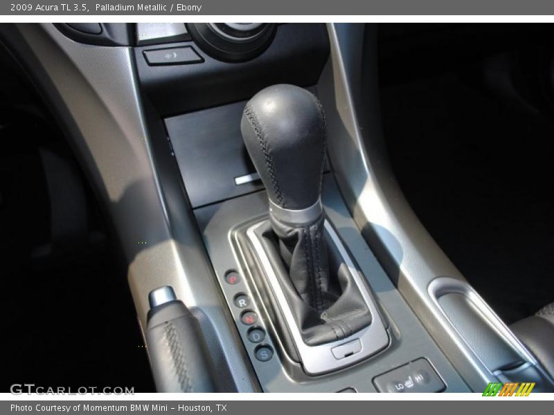 Palladium Metallic / Ebony 2009 Acura TL 3.5