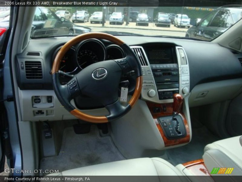 Breakwater Blue Metallic / Light Gray 2006 Lexus RX 330 AWD