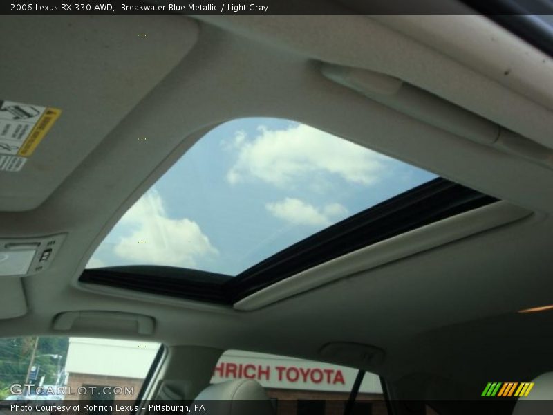 Breakwater Blue Metallic / Light Gray 2006 Lexus RX 330 AWD