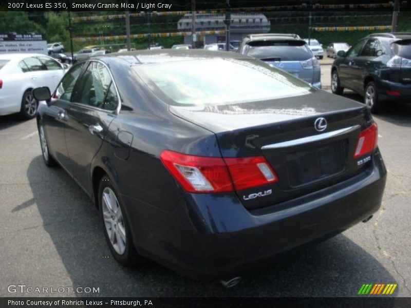 Smokey Granite Mica / Light Gray 2007 Lexus ES 350