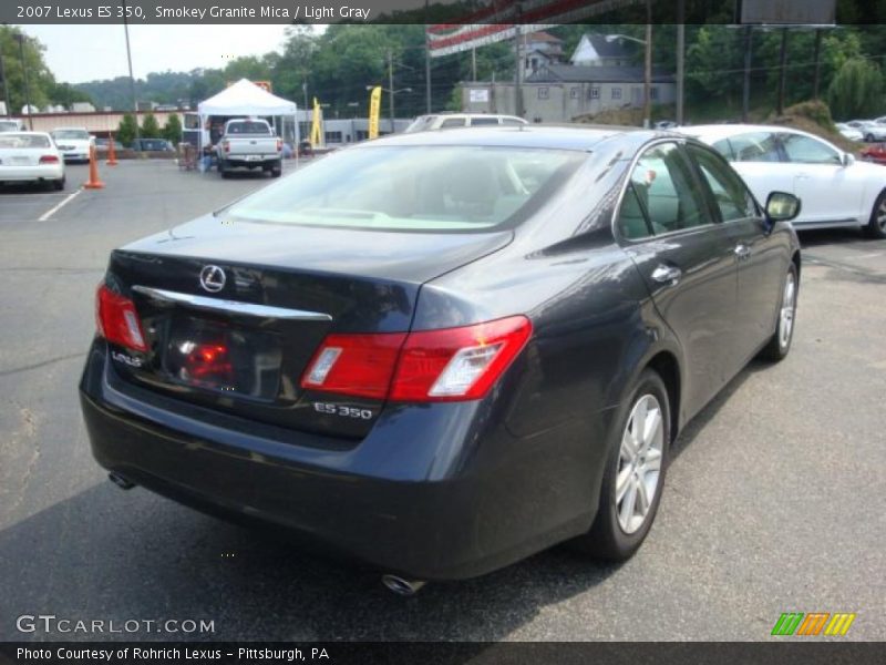 Smokey Granite Mica / Light Gray 2007 Lexus ES 350