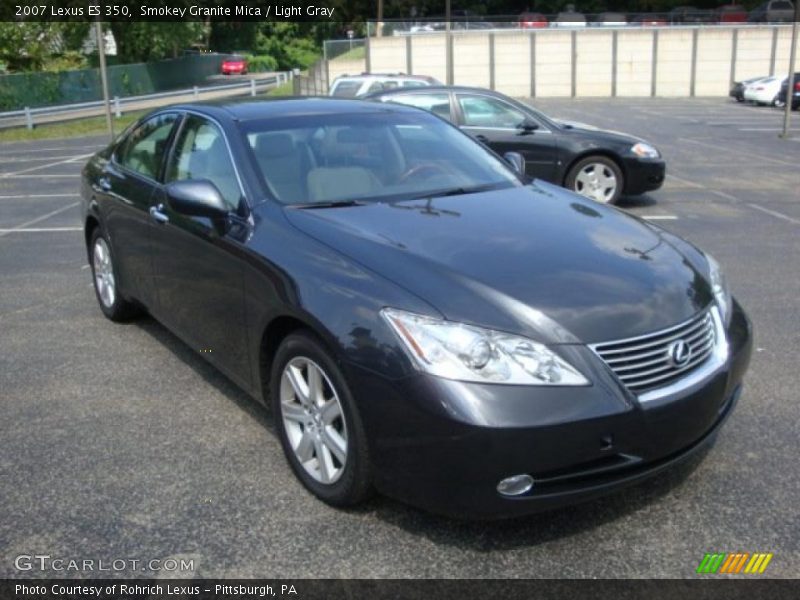 Smokey Granite Mica / Light Gray 2007 Lexus ES 350