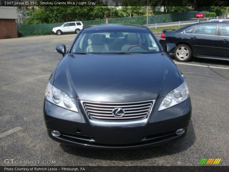 Smokey Granite Mica / Light Gray 2007 Lexus ES 350
