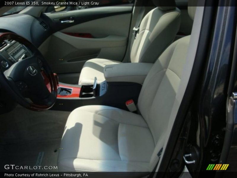 Smokey Granite Mica / Light Gray 2007 Lexus ES 350