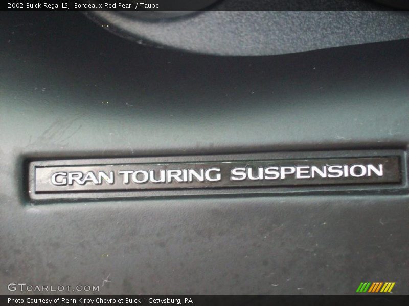 Bordeaux Red Pearl / Taupe 2002 Buick Regal LS