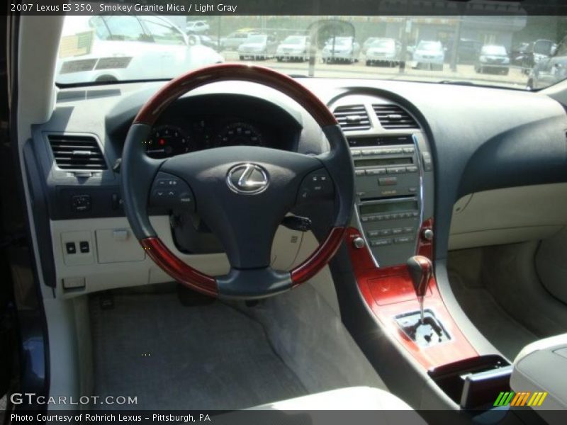 Smokey Granite Mica / Light Gray 2007 Lexus ES 350