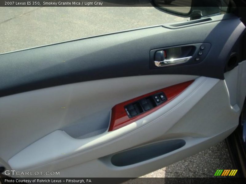 Smokey Granite Mica / Light Gray 2007 Lexus ES 350
