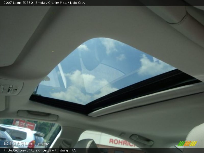 Smokey Granite Mica / Light Gray 2007 Lexus ES 350