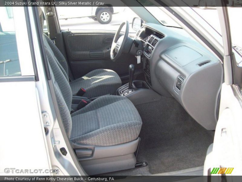 Silky Silver Metallic / Gray 2004 Suzuki Grand Vitara LX