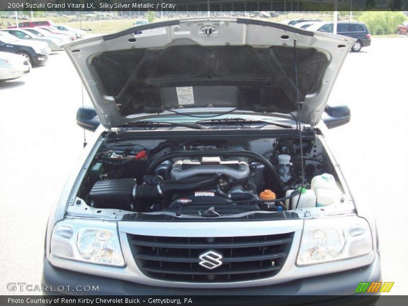 Silky Silver Metallic / Gray 2004 Suzuki Grand Vitara LX