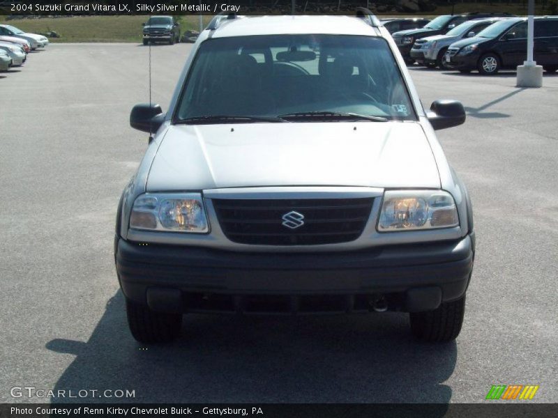 Silky Silver Metallic / Gray 2004 Suzuki Grand Vitara LX