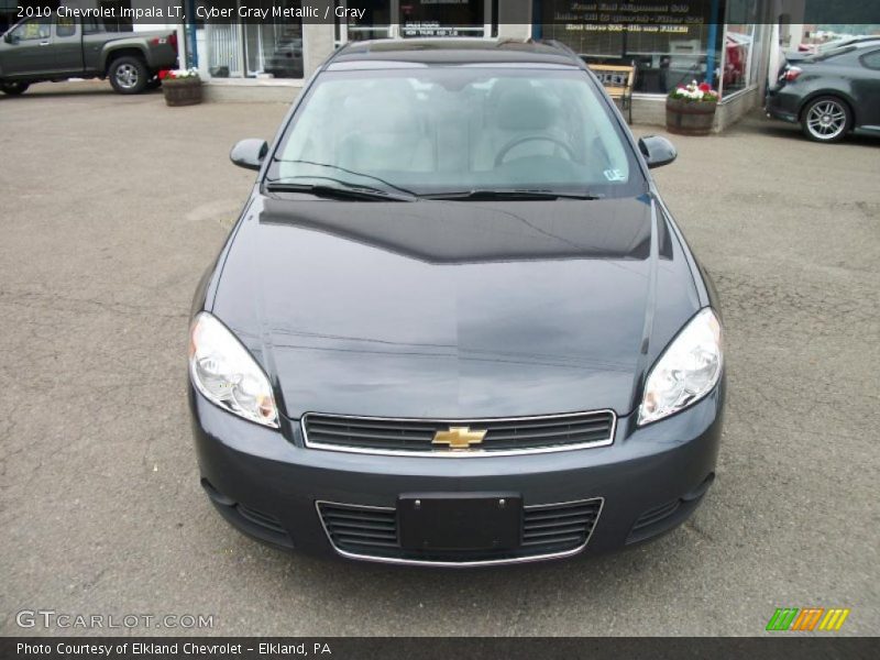 Cyber Gray Metallic / Gray 2010 Chevrolet Impala LT