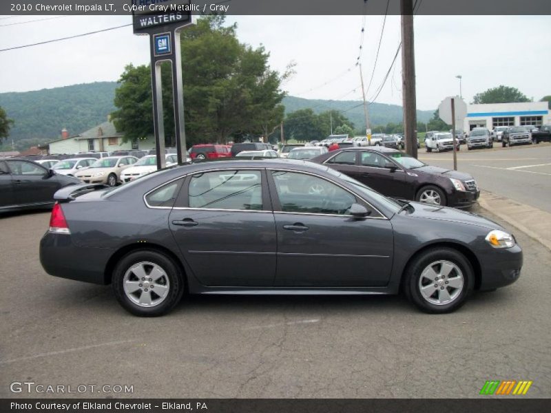 Cyber Gray Metallic / Gray 2010 Chevrolet Impala LT