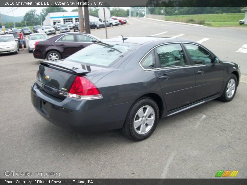 Cyber Gray Metallic / Gray 2010 Chevrolet Impala LT