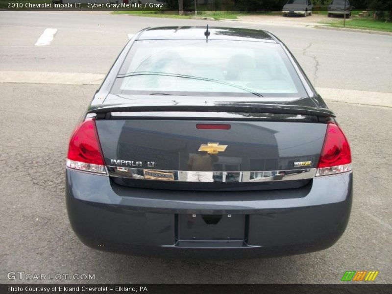 Cyber Gray Metallic / Gray 2010 Chevrolet Impala LT