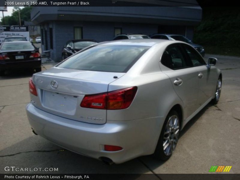 Tungsten Pearl / Black 2006 Lexus IS 250 AWD