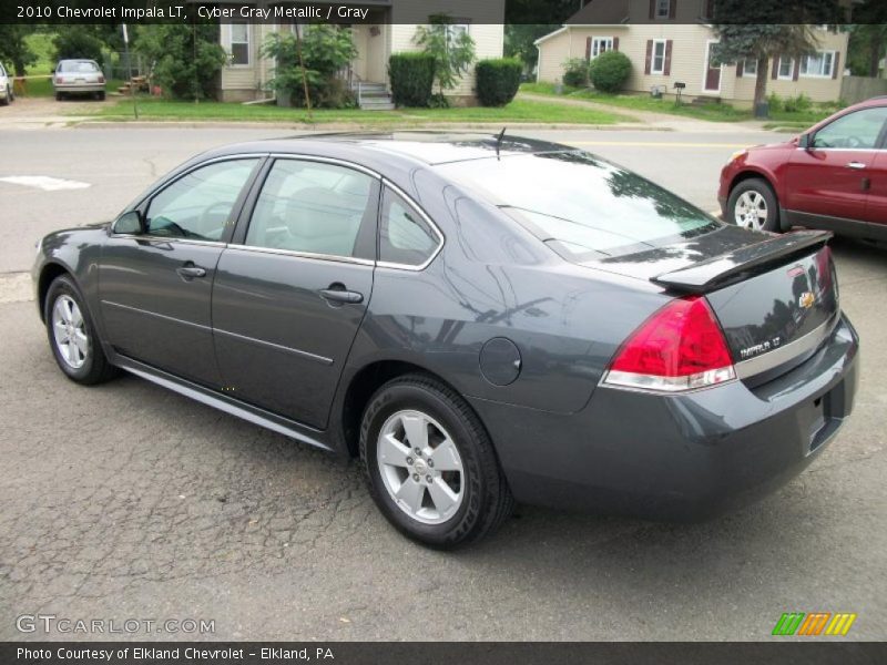 Cyber Gray Metallic / Gray 2010 Chevrolet Impala LT