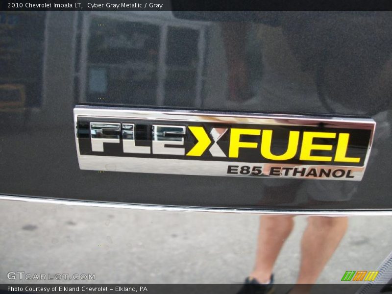 Cyber Gray Metallic / Gray 2010 Chevrolet Impala LT