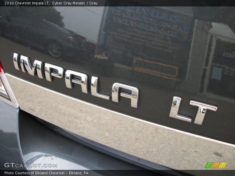 Cyber Gray Metallic / Gray 2010 Chevrolet Impala LT