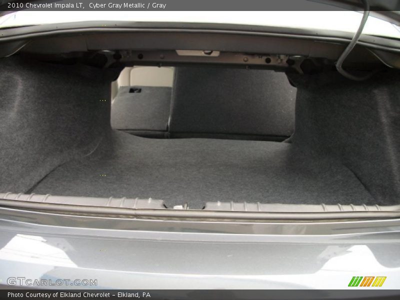 Cyber Gray Metallic / Gray 2010 Chevrolet Impala LT