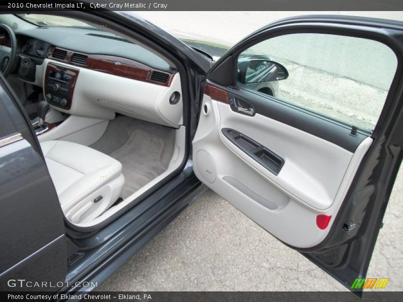 Cyber Gray Metallic / Gray 2010 Chevrolet Impala LT
