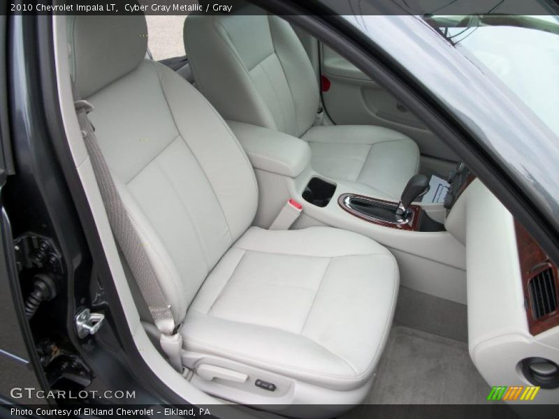 Cyber Gray Metallic / Gray 2010 Chevrolet Impala LT