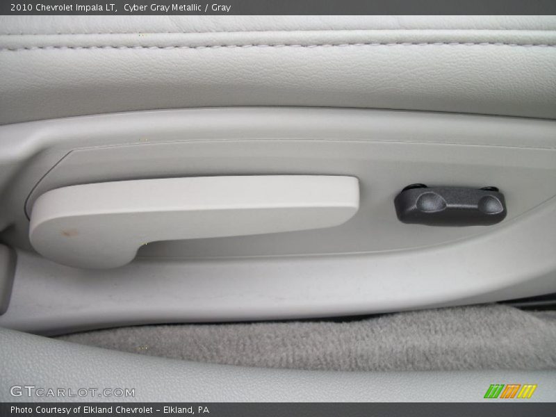 Cyber Gray Metallic / Gray 2010 Chevrolet Impala LT