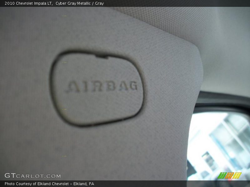 Cyber Gray Metallic / Gray 2010 Chevrolet Impala LT
