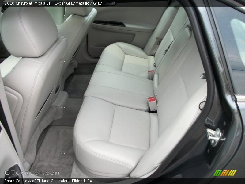 Cyber Gray Metallic / Gray 2010 Chevrolet Impala LT