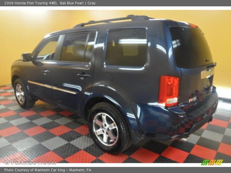 Bali Blue Pearl / Gray 2009 Honda Pilot Touring 4WD
