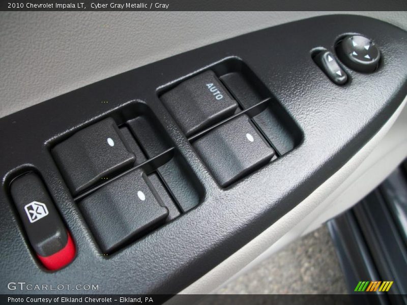 Cyber Gray Metallic / Gray 2010 Chevrolet Impala LT
