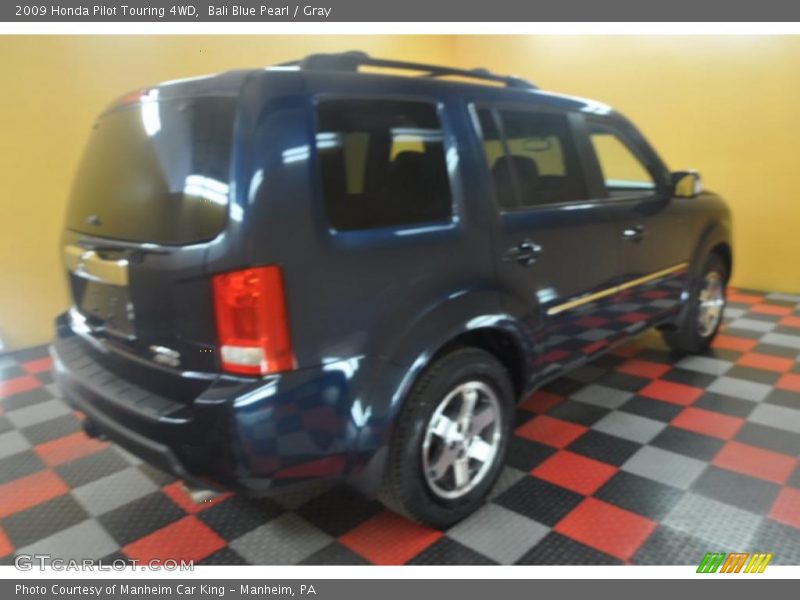 Bali Blue Pearl / Gray 2009 Honda Pilot Touring 4WD