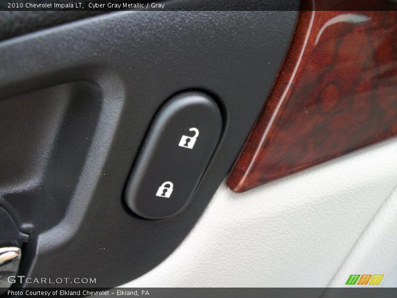 Cyber Gray Metallic / Gray 2010 Chevrolet Impala LT