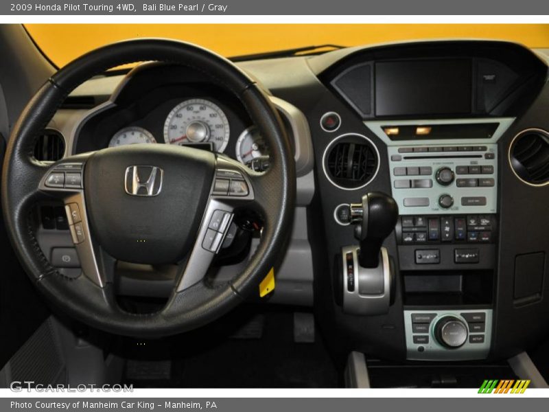 Bali Blue Pearl / Gray 2009 Honda Pilot Touring 4WD