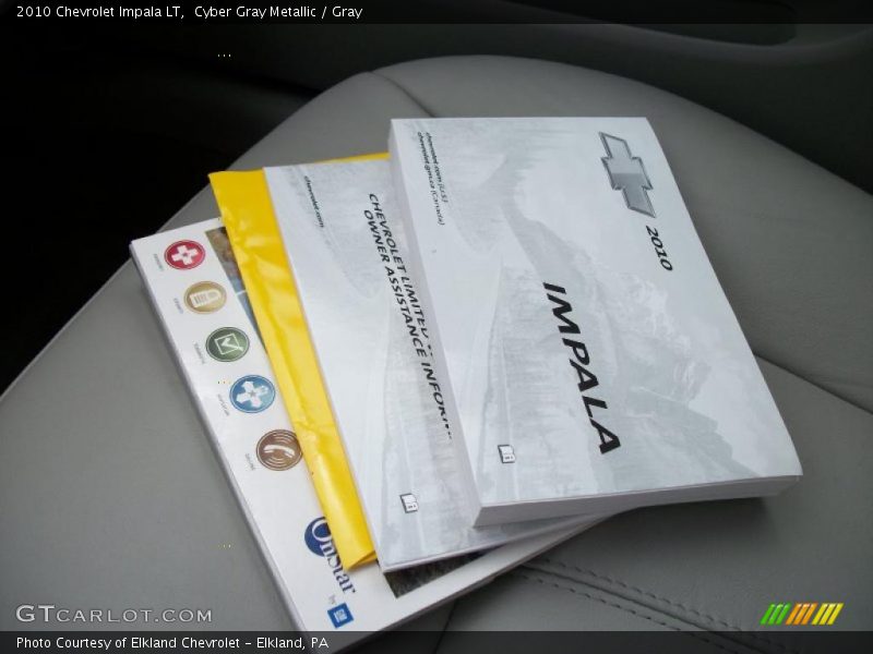 Cyber Gray Metallic / Gray 2010 Chevrolet Impala LT