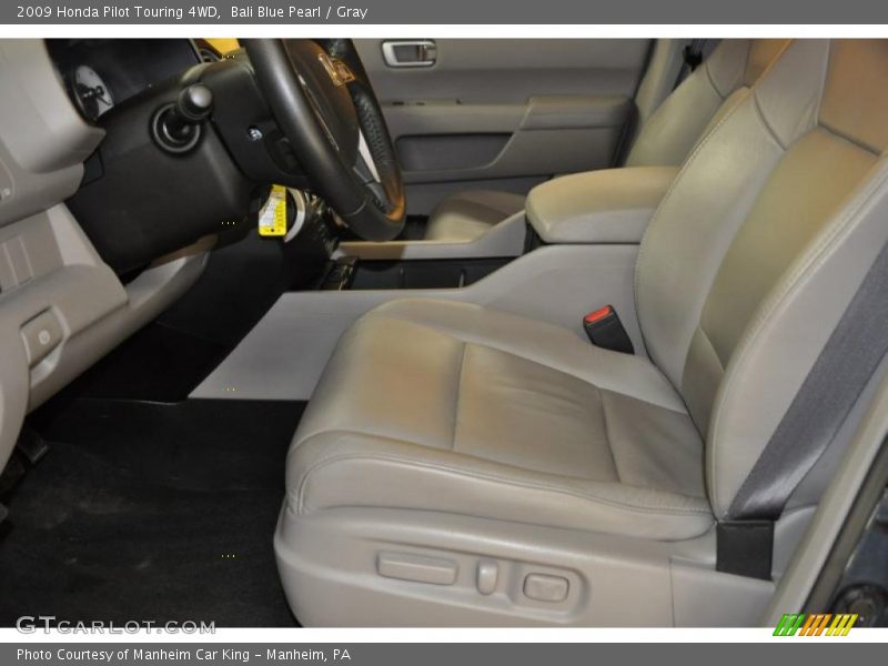 Bali Blue Pearl / Gray 2009 Honda Pilot Touring 4WD