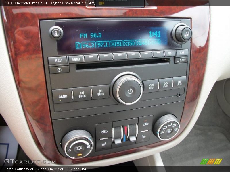 Cyber Gray Metallic / Gray 2010 Chevrolet Impala LT