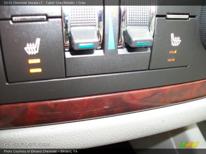 Cyber Gray Metallic / Gray 2010 Chevrolet Impala LT