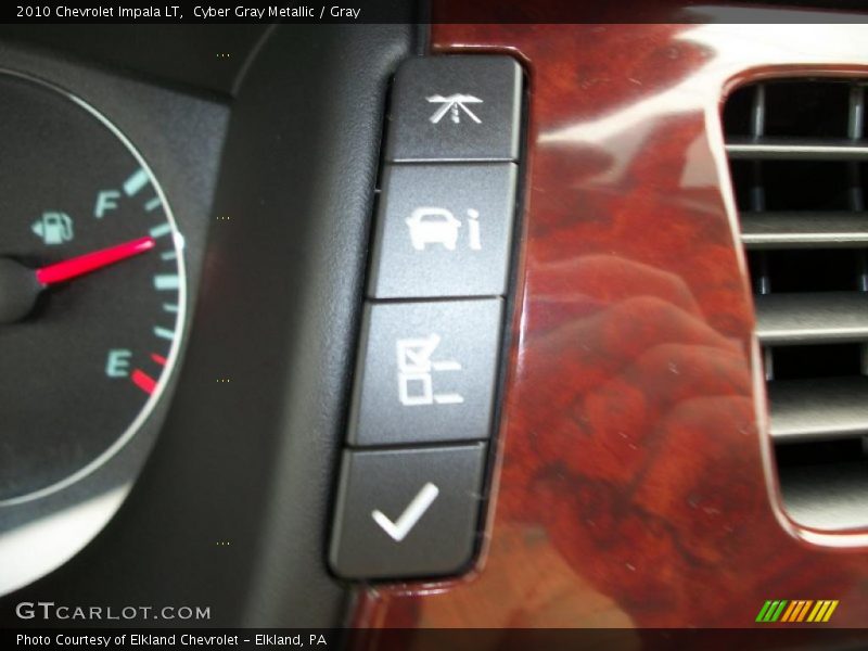 Cyber Gray Metallic / Gray 2010 Chevrolet Impala LT