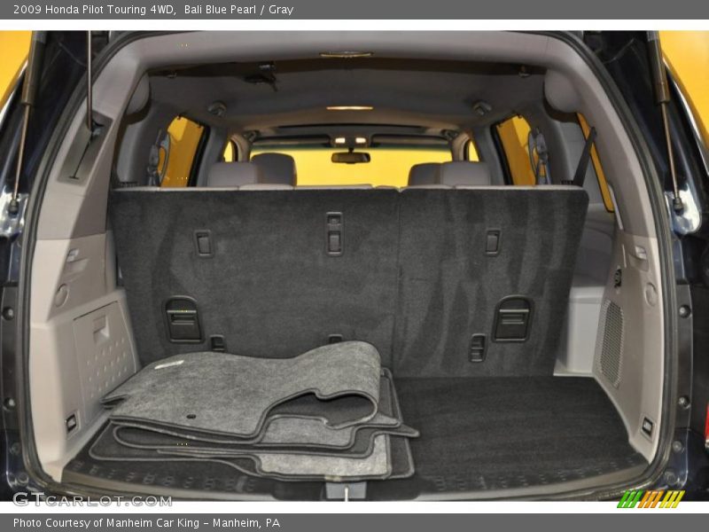 Bali Blue Pearl / Gray 2009 Honda Pilot Touring 4WD