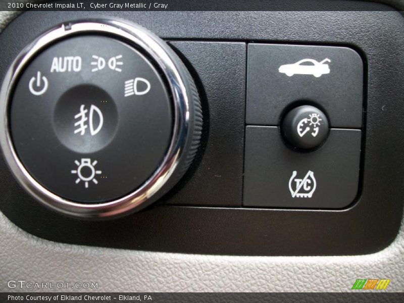 Cyber Gray Metallic / Gray 2010 Chevrolet Impala LT