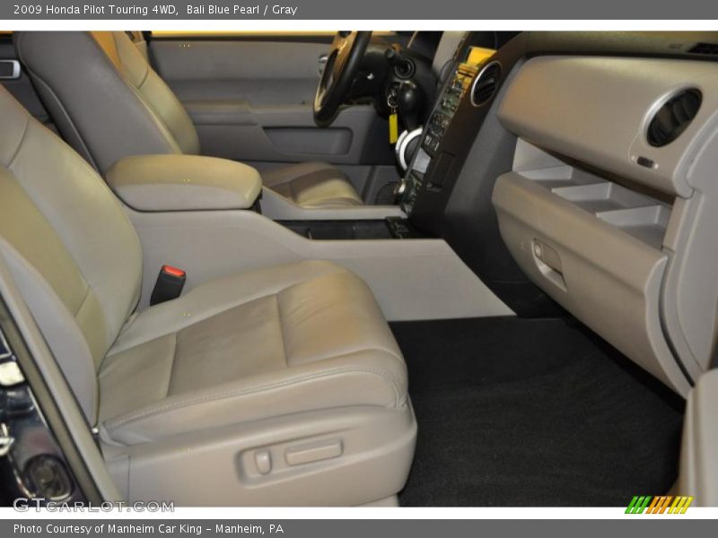 Bali Blue Pearl / Gray 2009 Honda Pilot Touring 4WD