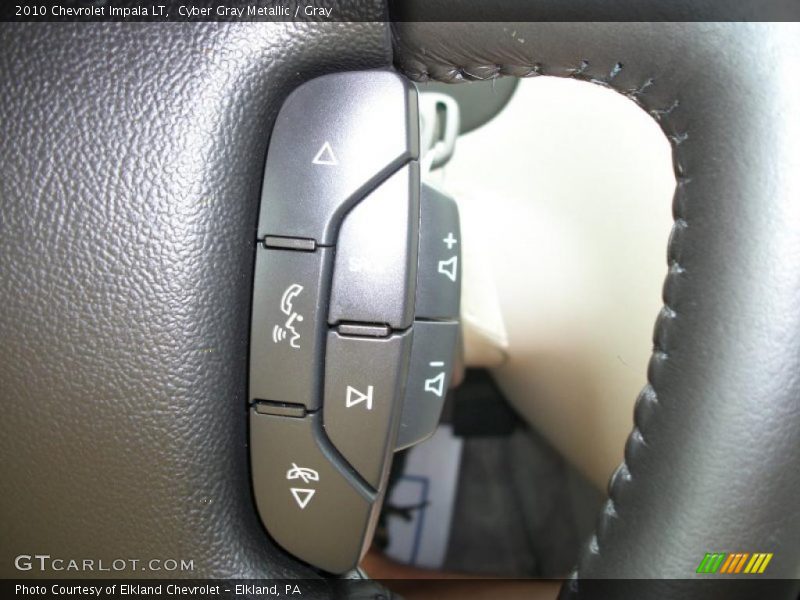 Cyber Gray Metallic / Gray 2010 Chevrolet Impala LT