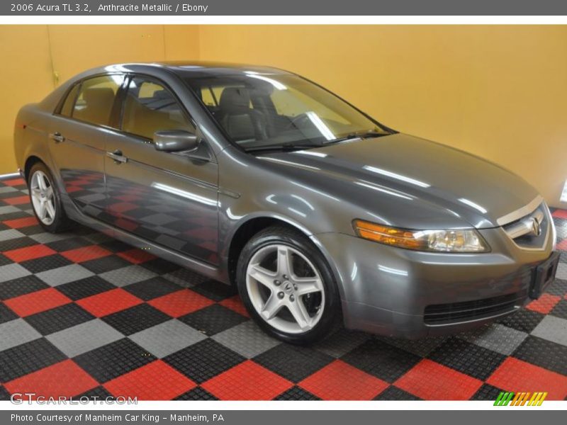 Anthracite Metallic / Ebony 2006 Acura TL 3.2
